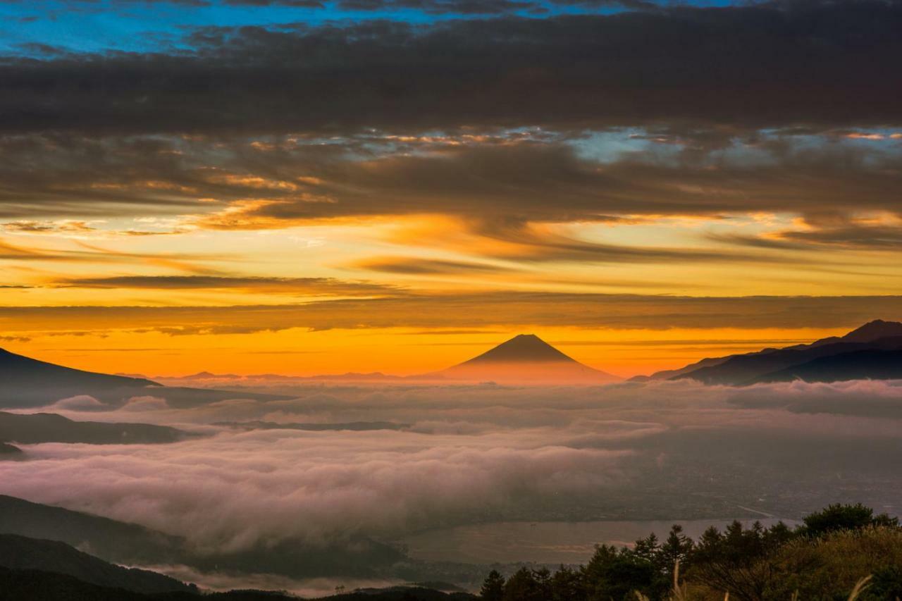 Daikokuya Mt.Fuji Hotel Fujiyoshida Bagian luar foto