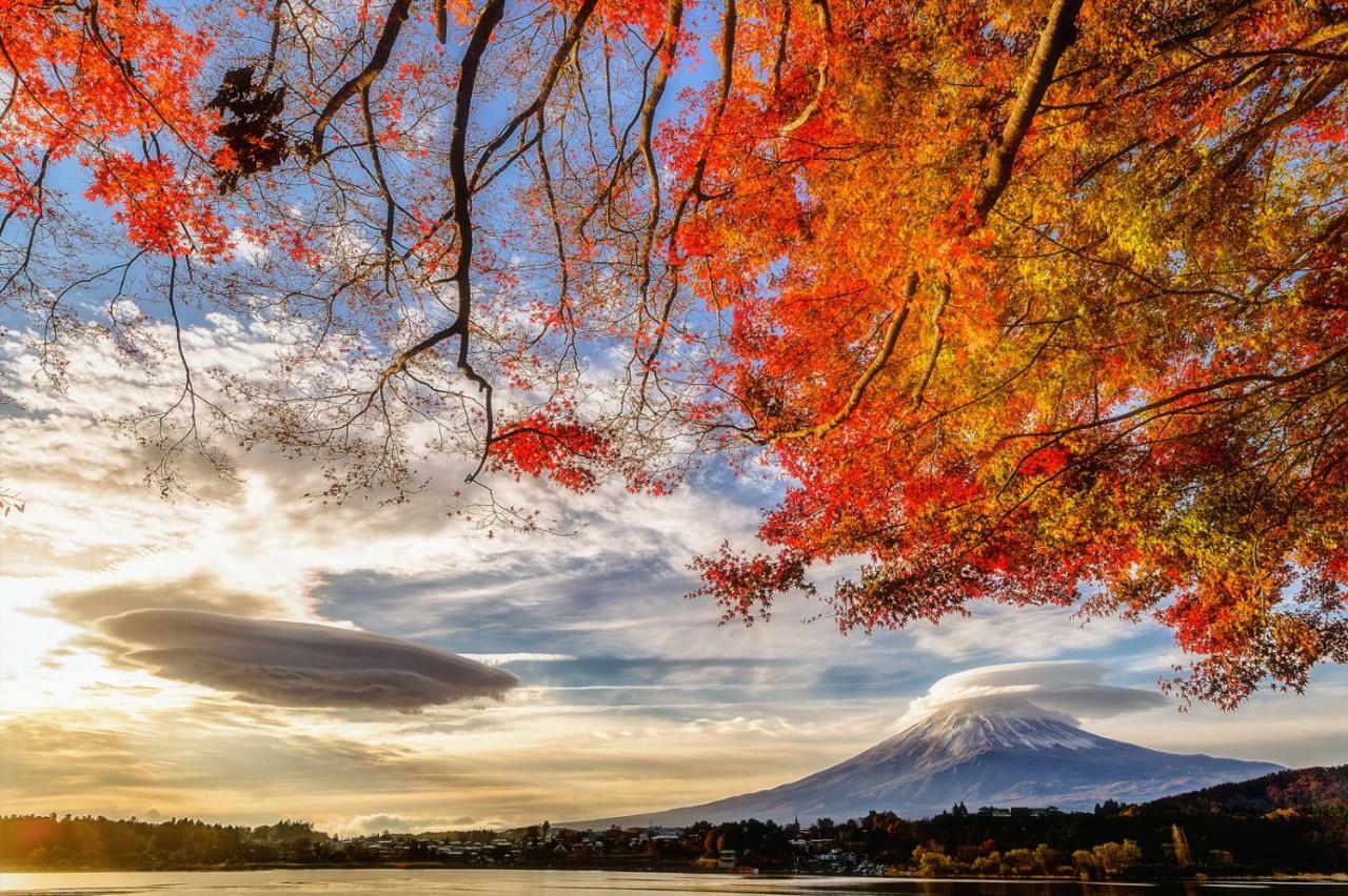 Daikokuya Mt.Fuji Hotel Fujiyoshida Bagian luar foto